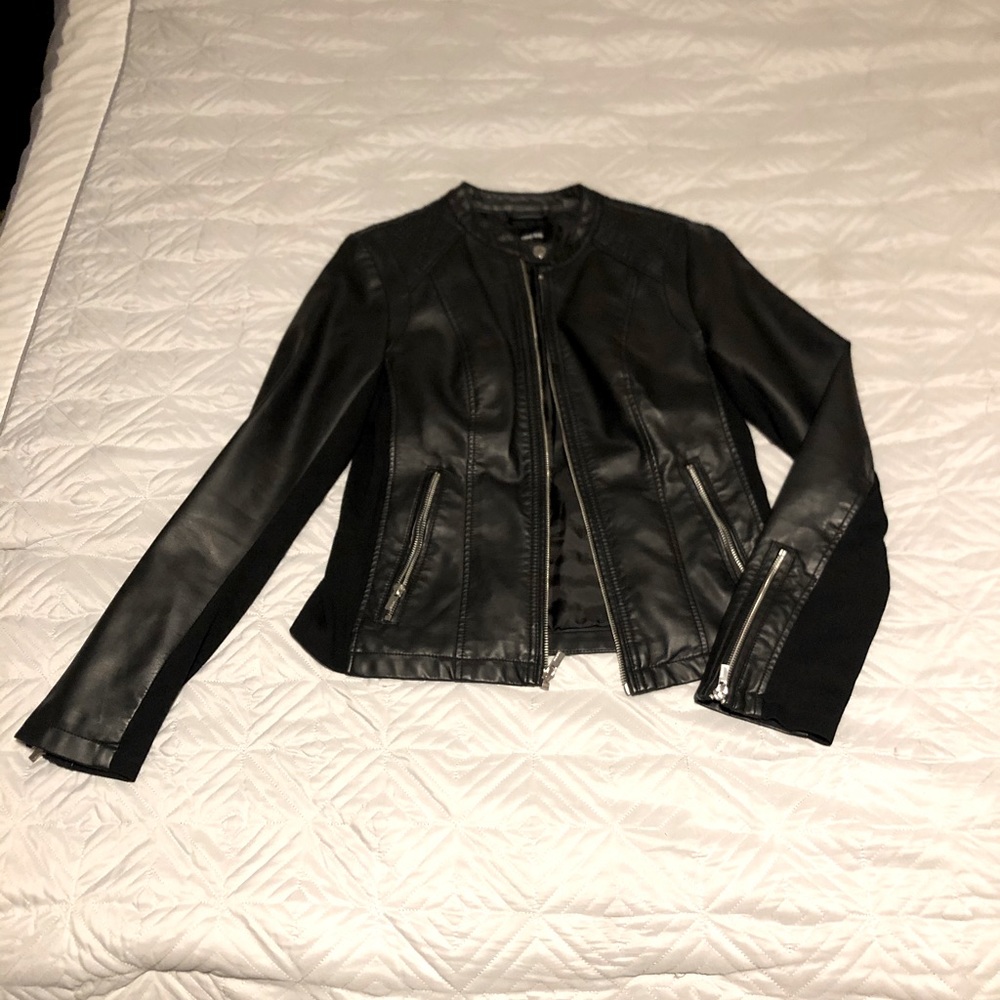 Women’s Express faux leather jacket